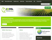 Tablet Screenshot of ibma-global.org